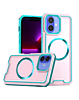 Non - Slip Translucent Matte Wireless Charging Case - TEAL for iPhone 16 (Only Ground Shipping)