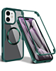 Full Shockproof Silicone Cover - GREEN for iPhone 16 (Only Ground Shipping)