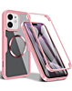 Full Shockproof Silicone Cover - PINK for iPhone 16 (Only Ground Shipping)