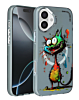 Animal Graffiti Design Wireless Charging Case - Style 9 for iPhone 16 (Only Ground Shipping)