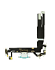 Buy the teal charging port flex cable for iPhone 16, aftermarket version.