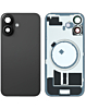 Back Glass with MagSafe Magnet for iPhone 16 (NO LOGO) (BLACK)
