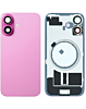 Back Glass with MagSafe Magnet for iPhone 16 (NO LOGO) (PINK)
