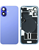 Back Glass with MagSafe Magnet & NFC & Flashlight Flex for iPhone 16 (NO LOGO) (ULTRAMARINE)
