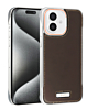 EVO Leather Slim Case - BROWN for iPhone 16 (Only Ground Shipping)