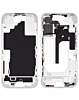 Middle Frame with Photo Capture Button and Small Parts for iPhone 16 (WHITE) (US Version)