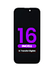 LCD Assembly for iPhone 16 (Aftermarket Incell / QV7) (IC Transfer Eligible)