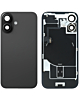Back Glass with Frame and MagSafe Magnet for iPhone 16 (BLACK TITANIUM) (Service Pack)