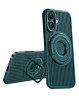 Airflow Magsafe Case with Stand - GREEN for iPhone 16 (Only Ground Shipping)