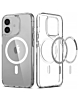 Ultra Hybrid Case with Magsafe - CLEAR for iPhone 16 (Only Ground Shipping)