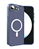 New Magnetic Wireless Charging Case - (NAVY BLUE) for iPhone 16e / 17e (Only Ground Shipping)