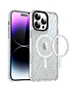 Splash - Ink Design Wireless Charging Case - WHITE for iPhone 16 Pro (Only Ground Shipping)