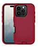 Heavy Duty Case for iPhone 16 Pro (MAROON & BLACK) (Only Ground Shipping)