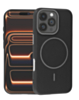 Magnetic Leather Soft Cases (BLACK) for iPhone 16 Pro (Only Ground Shipping)