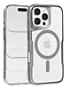 Glossy & Transparent Magnetic Case - SILVER for iPhone 16 Pro (Only Ground Shipping)