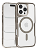 Glossy & Transparent Magnetic Case - TITANIUM for iPhone 16 Pro (Only Ground Shipping)