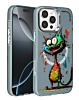 Animal Graffiti Design Wireless Charging Case - Style 9 for iPhone 16 Pro (Only Ground Shipping)