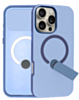 Shockproof Rugger Magnetic Case with Kickstand (BLUE) for iPhone 16 Pro Max (Only Ground Shipping)