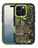 Heavy Duty Case for iPhone 16 Pro Max (CAMO GREEN) (Only Ground Shipping)