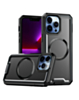 Non - Slip Translucent Matte Wireless Charging Case - BLACK for iPhone 16 Pro Max (Only Ground Shipping)