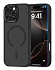 New Magnetic Wireless Charging Case with IC Chip (BLACK) for iPhone 16 Pro Max (Only Ground Shipping)