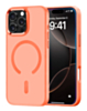 New Magnetic Wireless Charging Case with IC Chip (ORANGE) for iPhone 16 Pro Max (Only Ground Shipping)