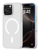 New Magnetic Wireless Charging Case with IC Chip (WHITE) for iPhone 16 Pro Max (Only Ground Shipping)