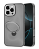 Wireless Charging Case with Built-in Rotating Ring Stand - GRAY for iPhone 16 Pro Max (Only Ground Shipping)