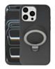 Pastel Shield Carbon Fiber Magnetic Kickstand Case (BLACK) for iPhone 16 Pro Max (Only Ground Shipping)