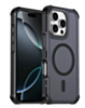 Dual Layer Electroplated Border Wireless Charging Case (BLACK) for iPhone 16 Pro Max (Only Ground Shipping)