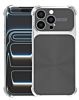 CD-Pattern Electroplated Four Corner Shockproof Case - BLACK for iPhone 16 Pro Max (Only Ground Shipping)