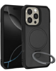 Shockproof Case with Magnetic Kickstand for iPhone 16 Pro Max (BLACK) (Only Ground Shipping)