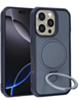 Shockproof Case with Magnetic Kickstand for iPhone 16 Pro Max (NAVY BLUE) (Only Ground Shipping)