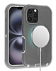Wireless Charging Heavy Duty Case - GRAY for iPhone 16 Pro Max (Only Ground Shipping)