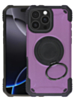 Hybrid Tuff Case with Magnetic Kickstand (PURPLE) for iPhone 16 Pro Max (Only Ground Shipping)