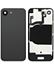 Back Glass with MagSafe Magnet & NFC & Flashlight Flex for iPhone 16e (BLACK)