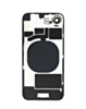 Back Glass with MagSafe Magnet for iPhone 16e (NO LOGO) (BLACK)