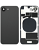 Back Glass with MagSafe Magnet for iPhone 16e (NO LOGO) (BLACK)