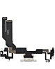 Charging Port Flex Cable for iPhone 16e / 17e (Premium) (WHITE)