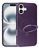 Heat Dissipation Case with Kickstand - PURPLE for iPhone 16 Plus (Only Ground Shipping)