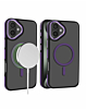 Slim Non-Slip Translucent Matte Wireless Charging Case (PURPLE) for iPhone 16 Plus (Only Ground Shipping)