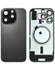 Back Glass with MagSafe Magnet for iPhone 16 Pro (NO LOGO) (BLACK TITANIUM)