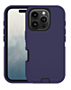 Heavy Duty Case for iPhone 16 Pro Max (NAVY BLUE & BLACK) (Only Ground Shipping)