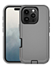 Heavy Duty Case for iPhone 16 Pro (DARK GRAY & BLACK) (Only Ground Shipping)