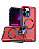 Non - Slip Translucent Matte Wireless Charging Case - RED for iPhone 16 Pro / 17 (Only Ground Shipping)