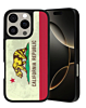 Printing Design Case with Magsafe - CA REPUBLIC for iPhone 16 Pro (Only Ground Shipping)