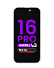 LCD Assembly for iPhone 16 Pro (True Tone Programming and IC Transfer NOT REQUIRED) (Aftermarket Incell / QV7 V3 / 120HZ)