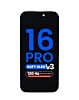 OLED Assembly for iPhone 16 Pro (True Tone Programming and IC Transfer NOT REQUIRED) (Aftermarket QV8 V3 / Soft / 120HZ)
