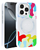 Happy Face Wireless Charging Case - WHITE for iPhone 16 Pro / 17 (Only Ground Shipping)