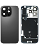 Back Glass with Frame and MagSafe Magnet for iPhone 16 Pro (BLACK TITANIUM) (Service Pack)